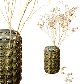 H m vase with dry flowers